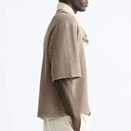 Short Sleeve Cardigan Thin Breathable Knitwear Spring