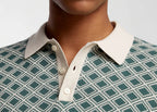Knitted Sweater Men's Cotton Jacquard Knitted