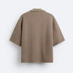 Short Sleeve Cardigan Thin Breathable Knitwear Spring