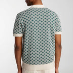 Knitted Sweater Men's Cotton Jacquard Knitted