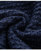 Men’s Cashmere Zipper Cardigan – Thick Warm Winter Sweater