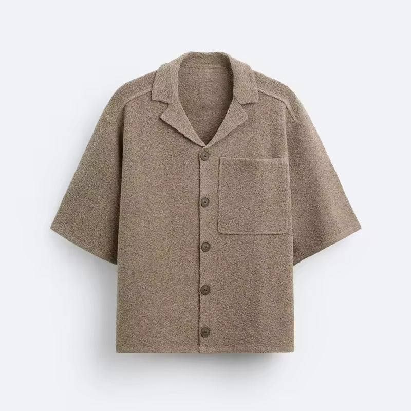Short Sleeve Cardigan Thin Breathable Knitwear Spring