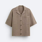 Short Sleeve Cardigan Thin Breathable Knitwear Spring